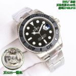 Rolex Yacht-master 3235 Movement 904L Steel 42mm Black Face Men Watch
